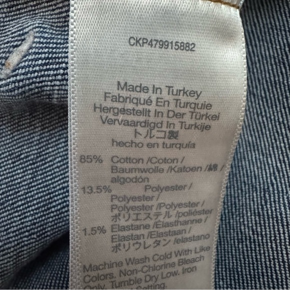 Madewell Mid Rise Kick Out Crop Jeans in Luana Wash Seam Edition Size 30 - Picture 10 of 14